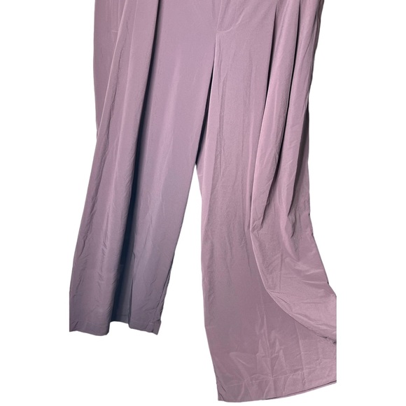 Athleta Brooklyn Heights Wide Leg Pant Damask Mauve 18 - Picture 7 of 10